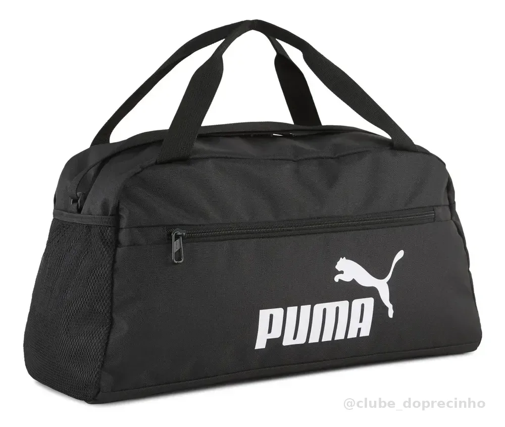 Bolsa Puma Phase Small Sports Puma Preto Liso
