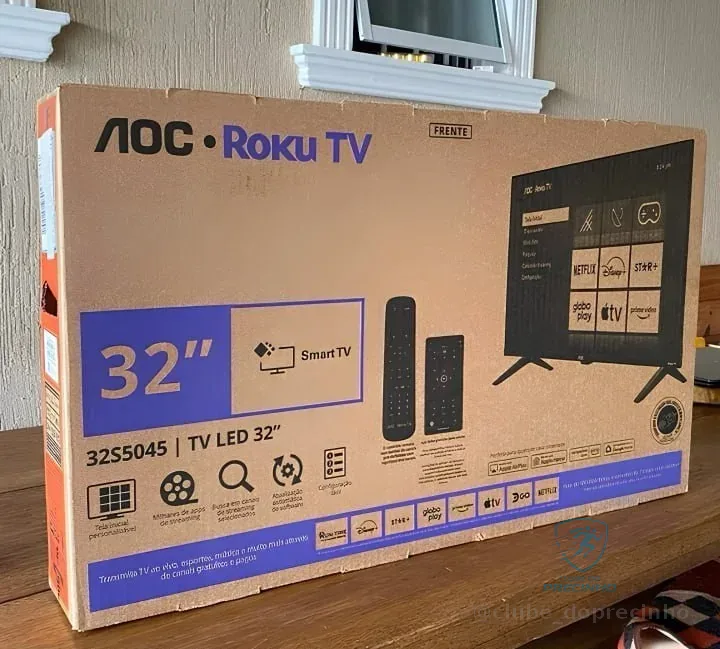 Smart Tv 32 Hd Aoc Tv 32s5045/78g Hdmi 1 Usb Wifi Roku