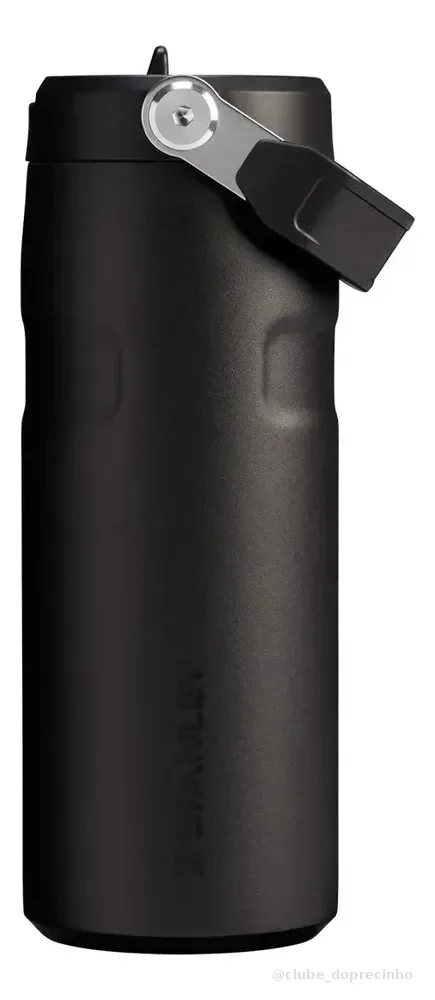 Garrafa Térmica Stanley Aerolight Flip Straw Black 473ml
