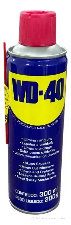WD-40 LIMPADOR MULTIUSO DESENCRAVANTE AUTOMOTIVO 300 Ml LIMPADOR