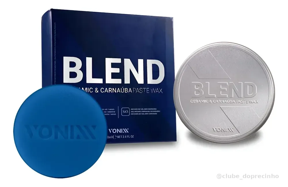 Cera Carnaúba Blend Paste Wax Vonixx 100g + Aplicador Vonixx