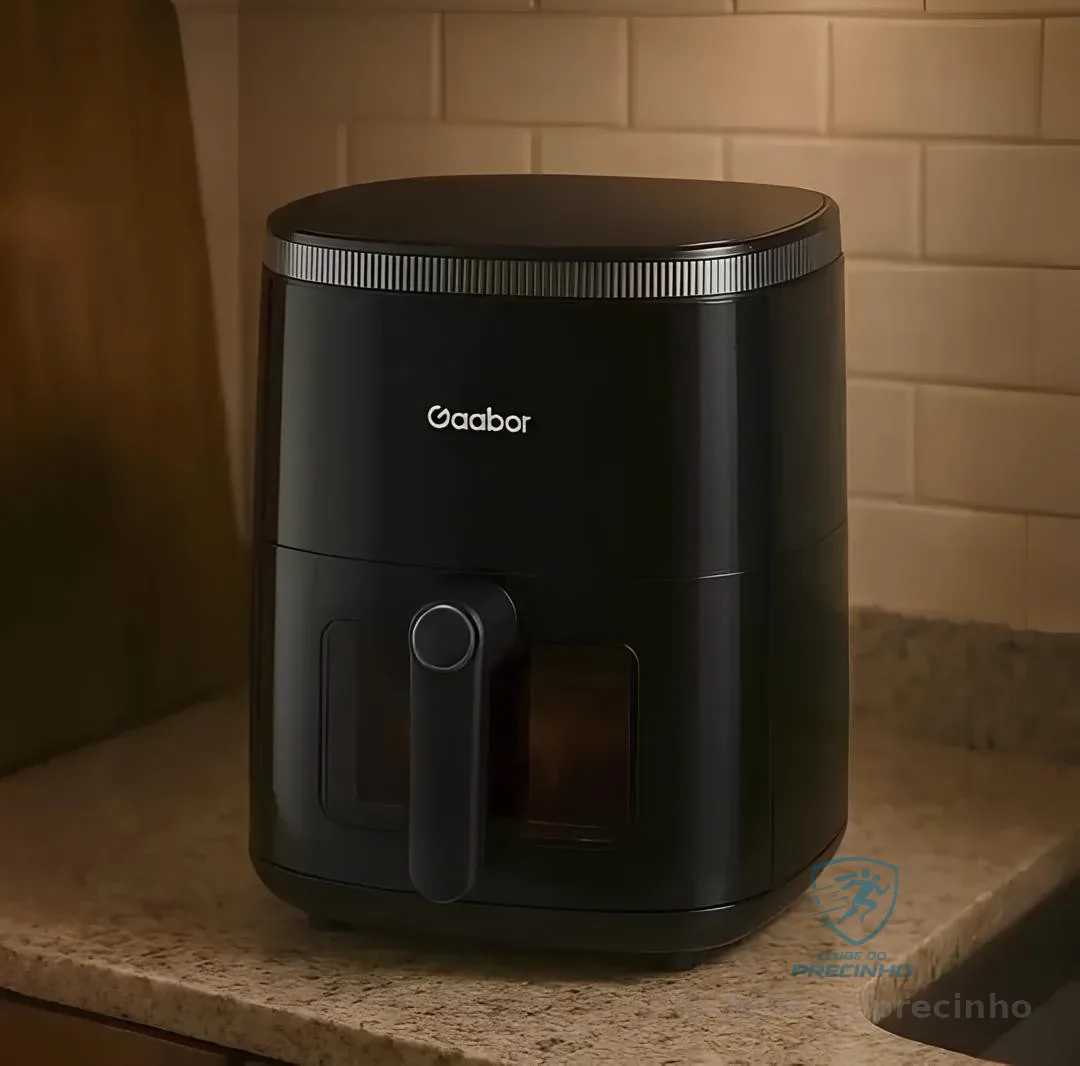 Gaabor Air Fryer 4.2l Queimador Duplo Touch Af-45t02a Cor Preto 127v