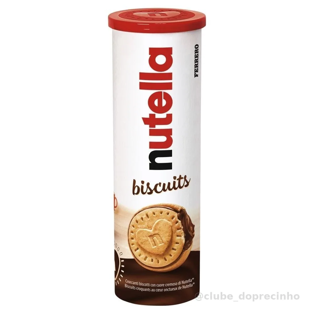 Nutella Biscuit - Cookie de Nutella - Novo formato ideal para presentear!
