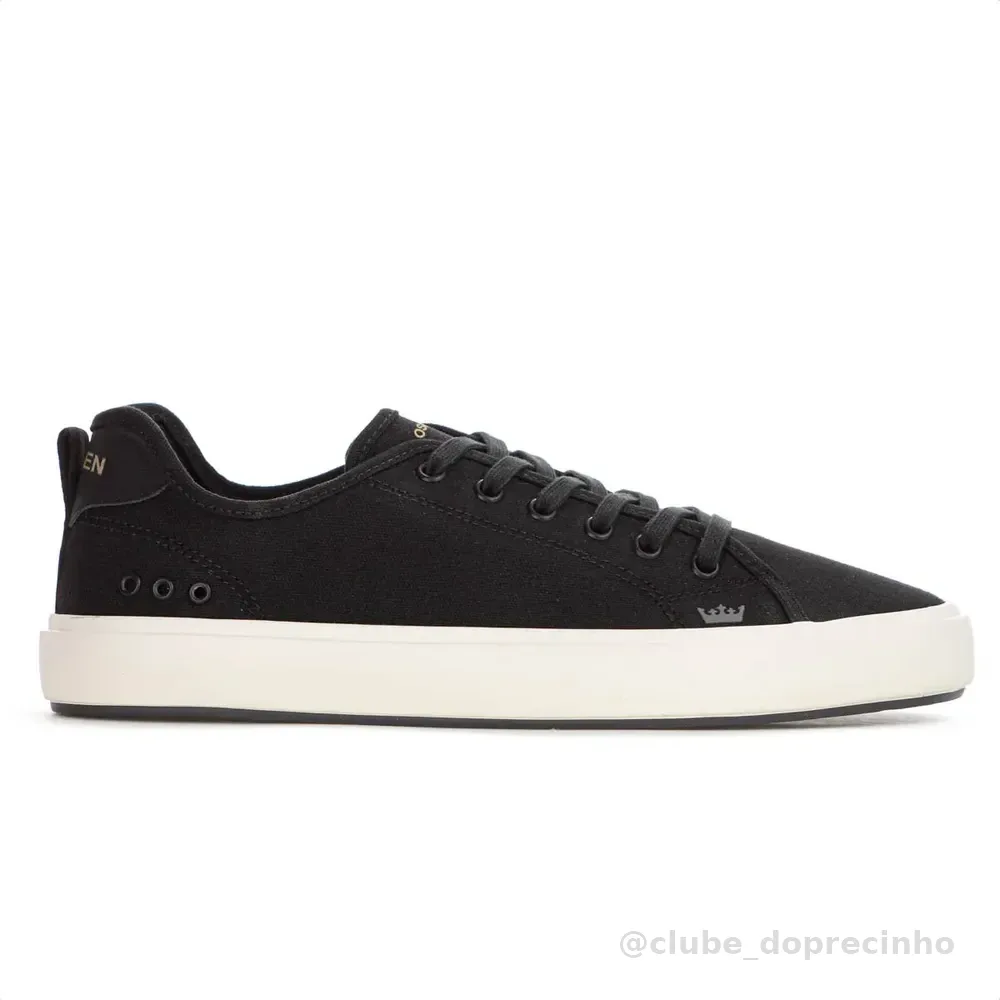 Tênis Osklen Drift Casual Leve Baixo Confortável Elegante Preto 42 Br