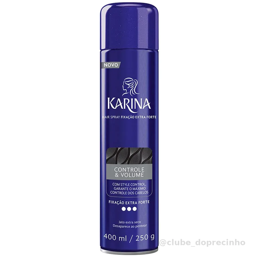 Karina Hair Spray Fixador 400 Ml Extra Forte Grande