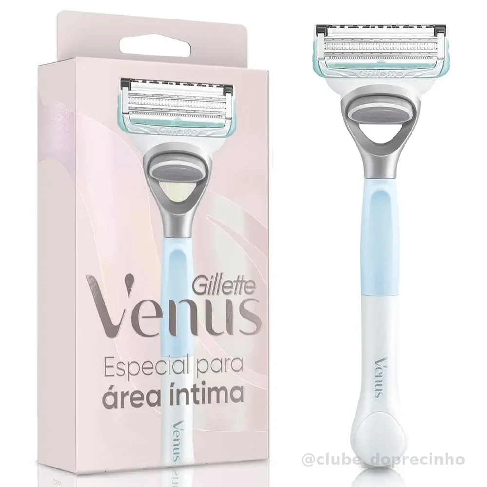 Gillette Venus para Área Íntima, Aparelho de Depilação Íntima 1 Unidade