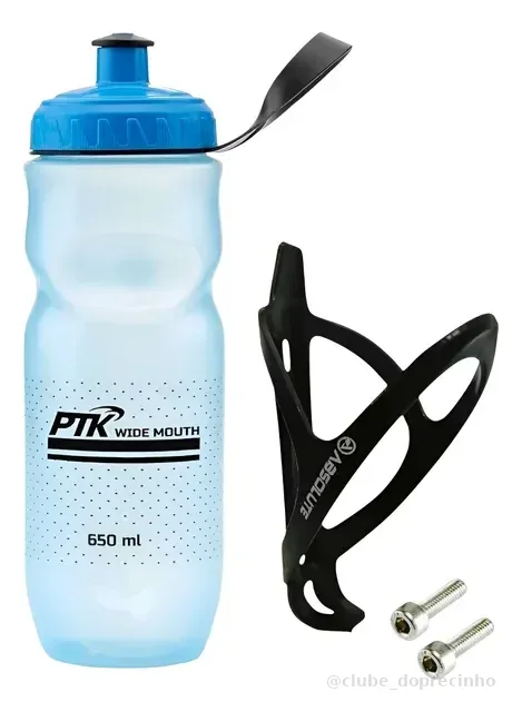 Caramanhola Garrafa Squeeze De Agua 650ml+ Suporte Absolute