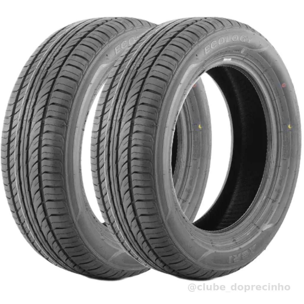 Kit 2 Pneus 185/60 R15 XBRI Ecology XL 88H Aro 15 Novos