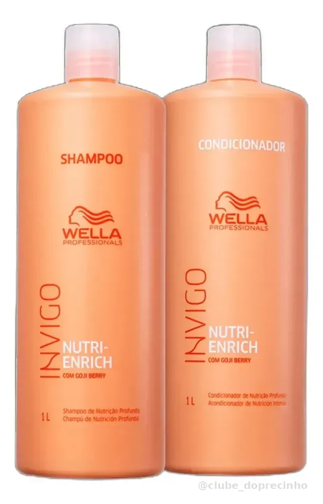 Kit Wella Invigo Nutri-enrich Salon Duo (2 Produtos) Blz Única