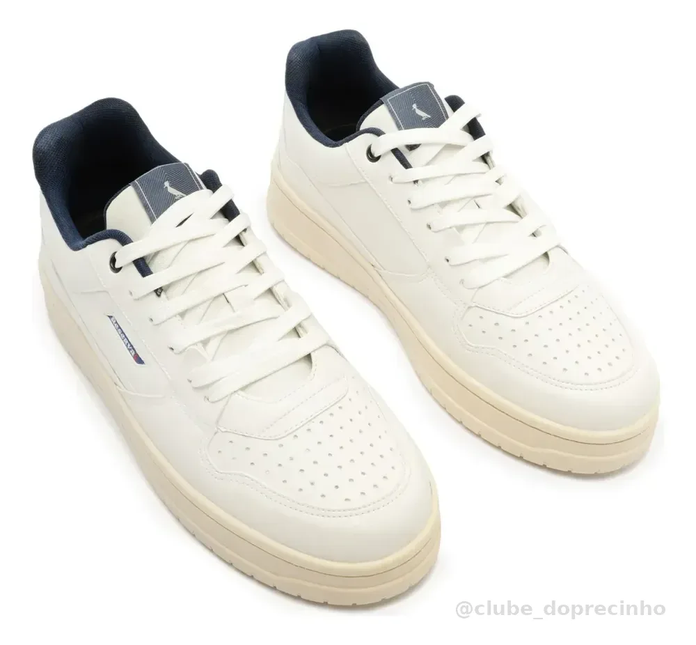 Tênis Reserva Go Masculino Vortex Branco Lisa 41