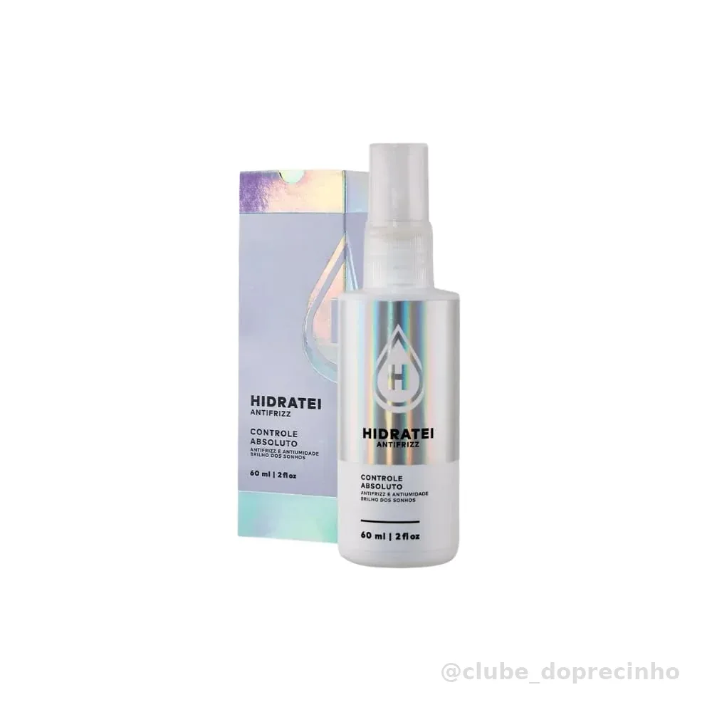 Liso Natural - Leave-in Controle Absoluto Antifrizz Hidratei 60ml