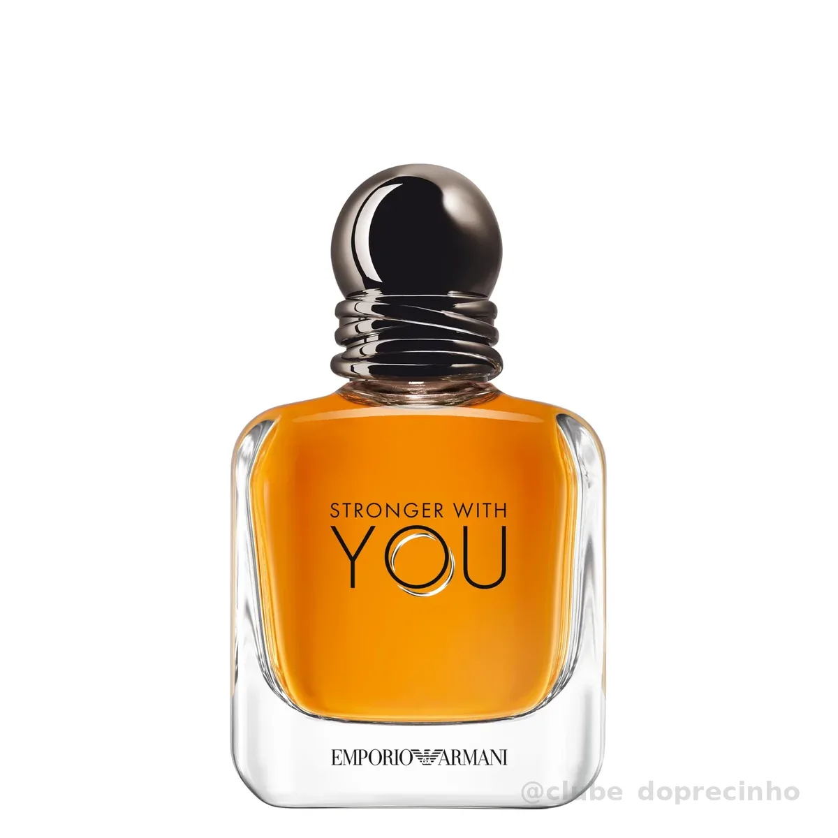 Armani Beauty, Stronger With You Eau de Toilette, Giorgio Armani Perfume Masculino, Fragrância Fougère Amadeirada com Notas Sálvia, Castanha, Baunilha e Lavanda