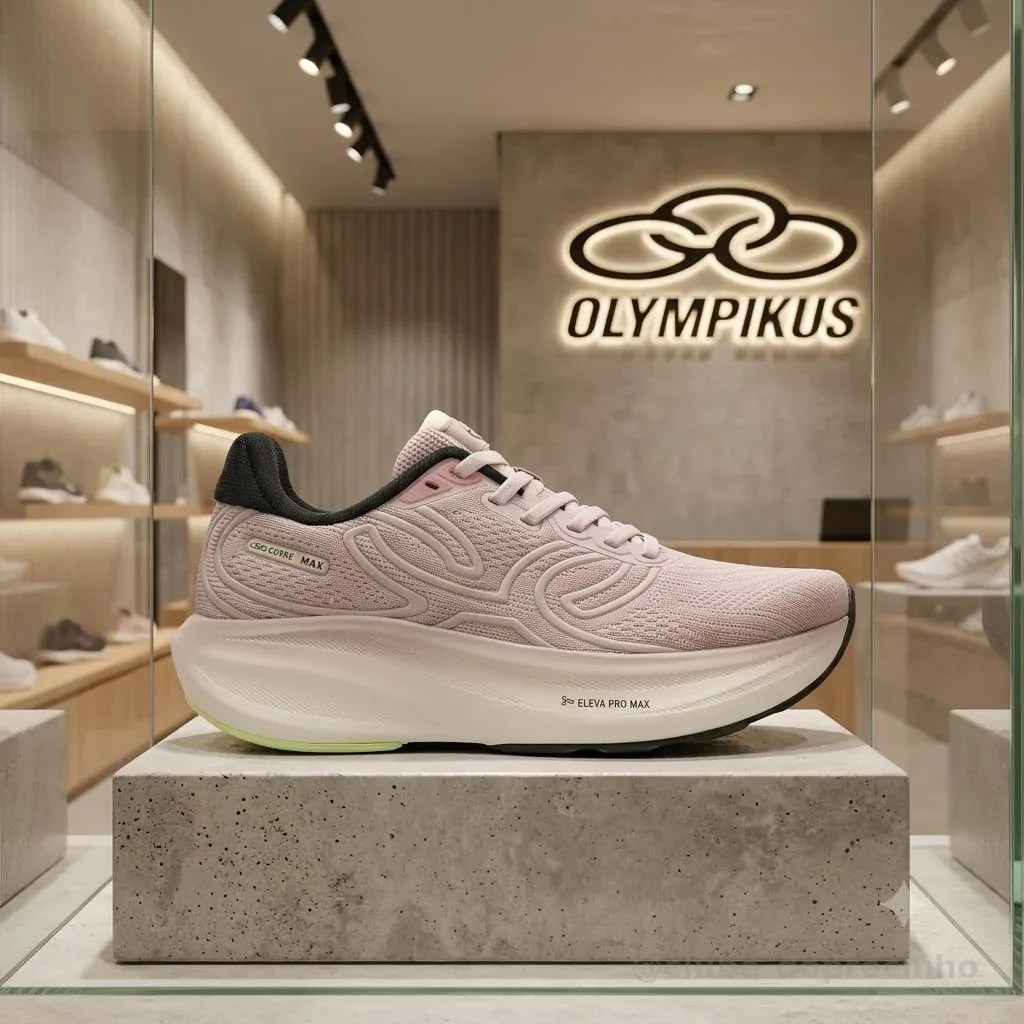 Tênis Olympikus Corre Max Feminino - 34 ao 41 (3 Opções de Cores)