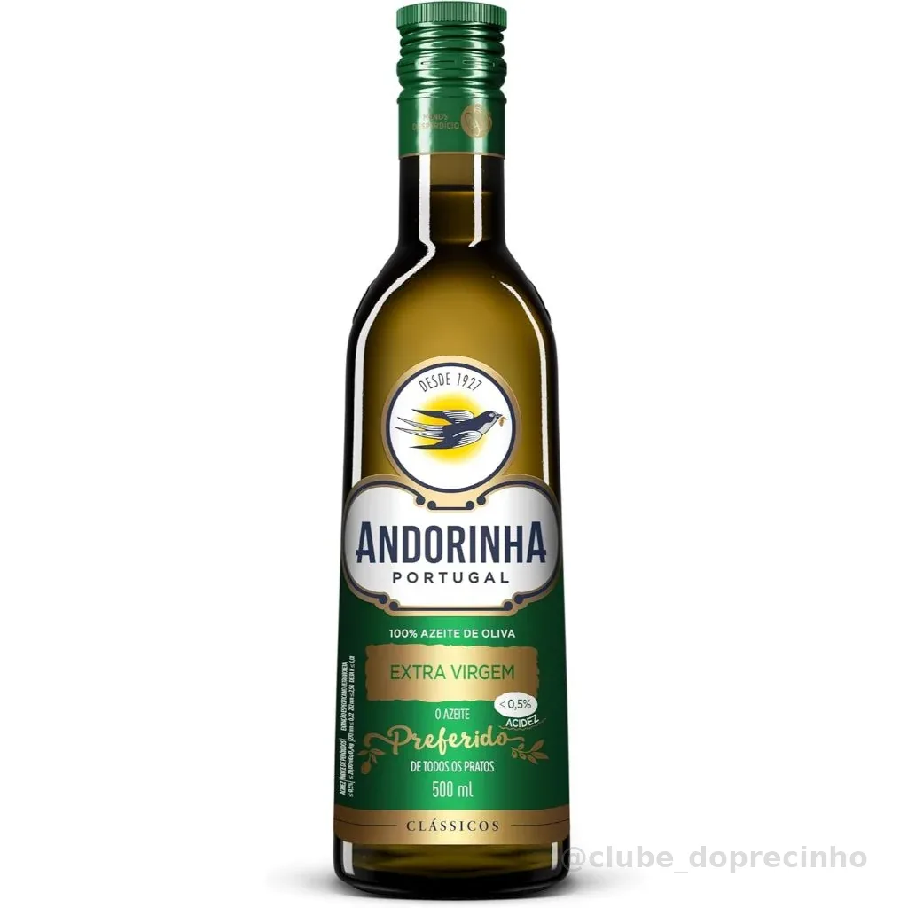 Azeite de Oliva Extra Virgem 500ml - Andorinha