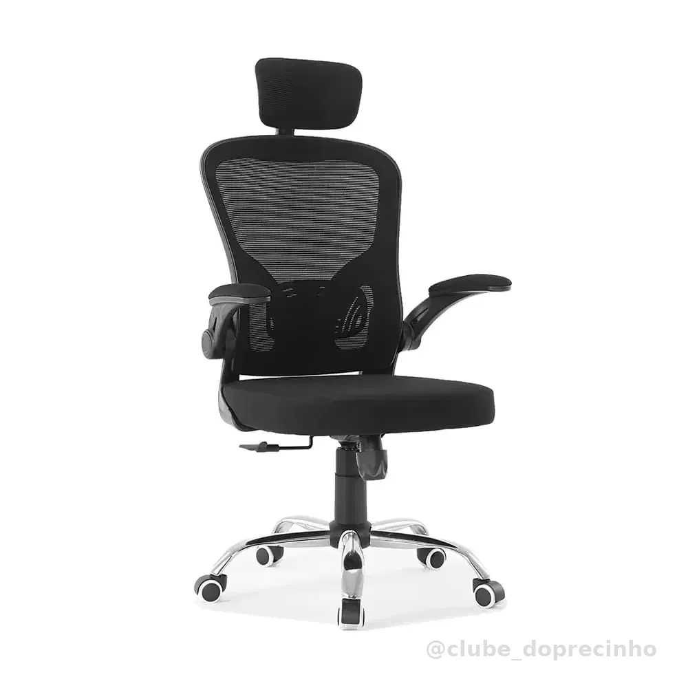 Cadeira Ergonômica de Escritório Giratória Malha Mesh Respirável Syberflex