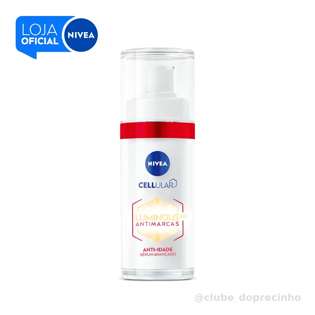 NIVEA Sérum Facial Cellular Luminous 630® ANTIMARCAS Anti-idade 30ml