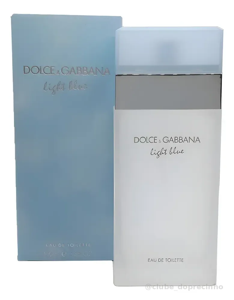 Light Blue 100ml Perfume Feminino Dolce & Gabbana Original