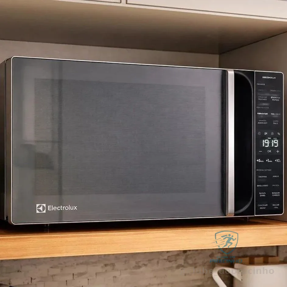 Micro-ondas Electrolux 36l Cor Inox Efficient Com Descongelamento Assistido Me36s 127v