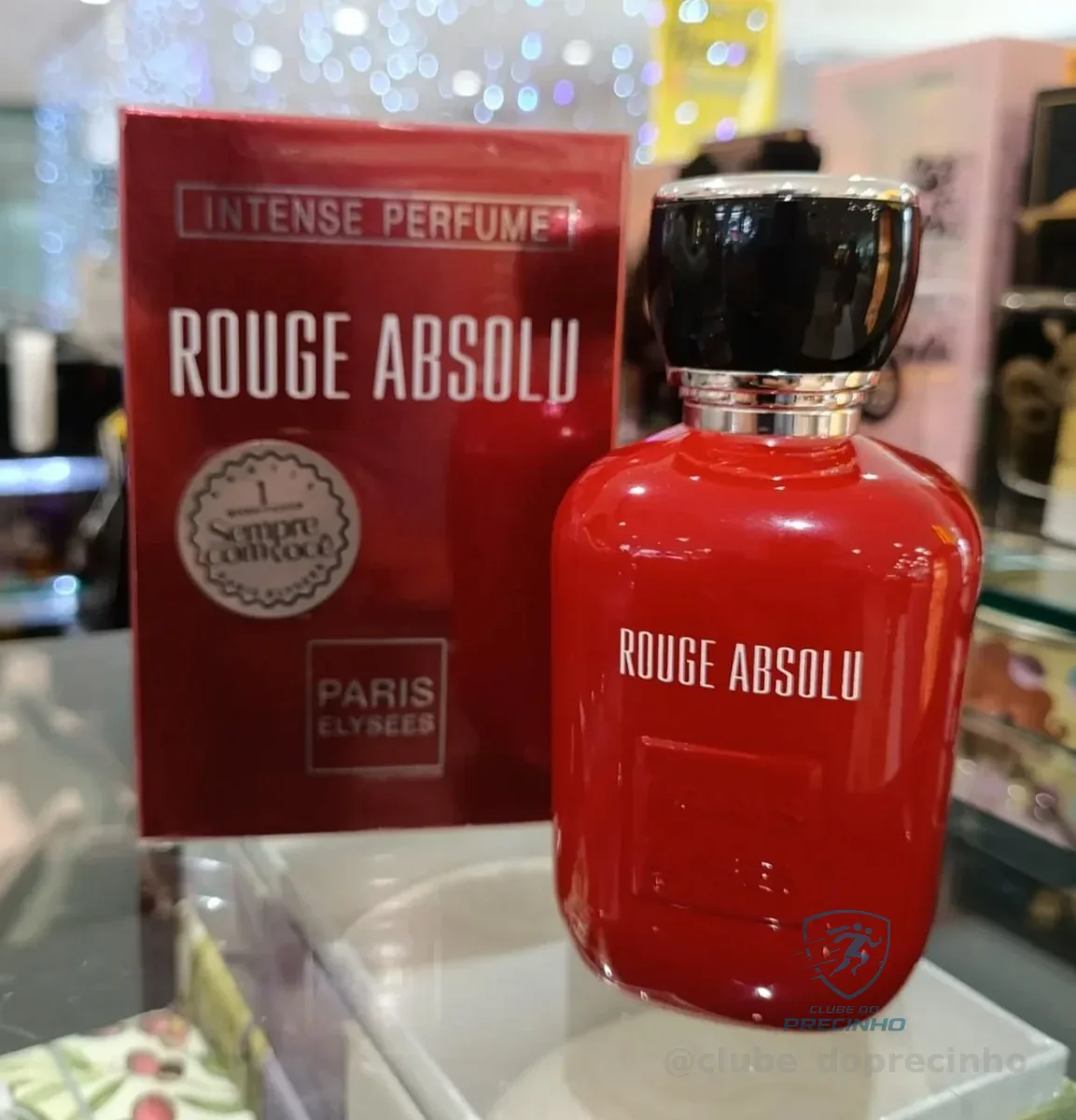Paris Elysees Intense Perfume Rouge Absolu Tradicional Edt 100 Ml Para Feminino