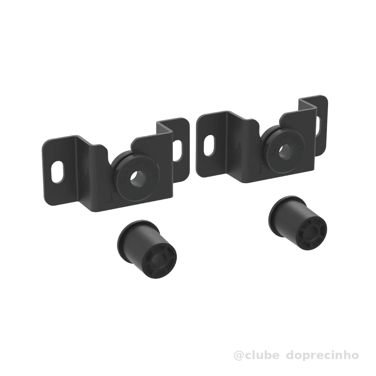 Suporte de TV Fixo Universal de Parede, 14" a 100", Capacidade até 100 kg, VESA de 100x100 a 800x400mm, Preto, MAX UNIVERSAL, ELG