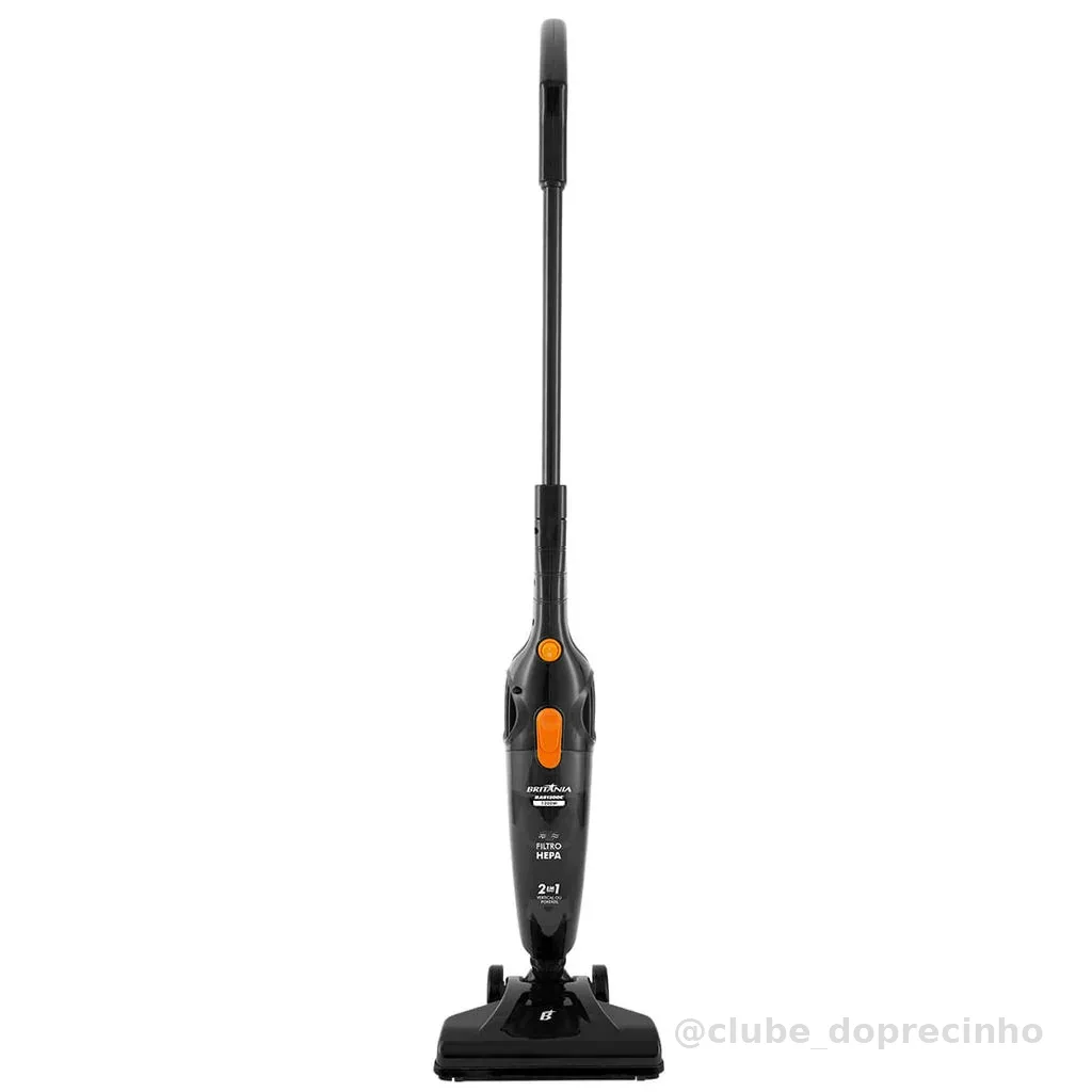 Aspirador de Pó Vertical Britânia 2 em 1 1200W BAS1200C