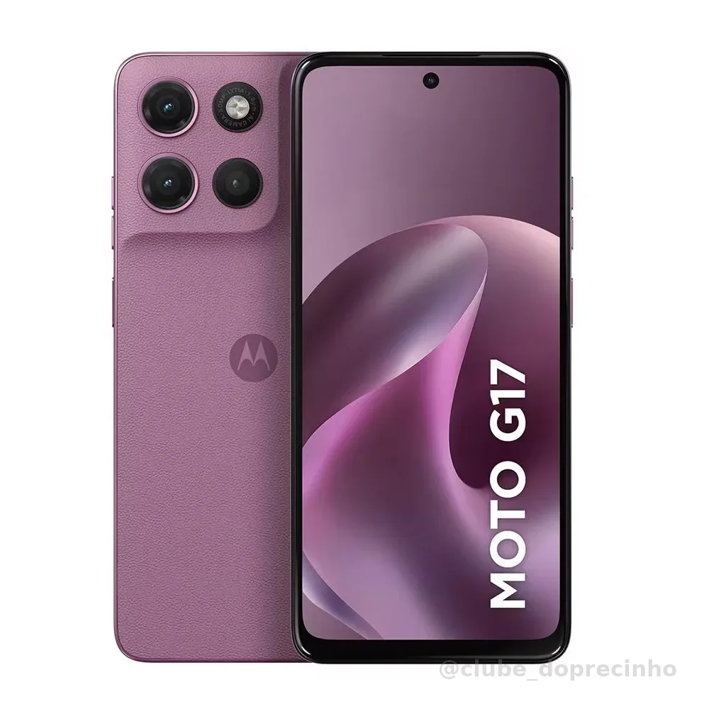 Smartphone G17 Tela 6,7 Polegadas 256GB 4G Câmera 50MP Motorola