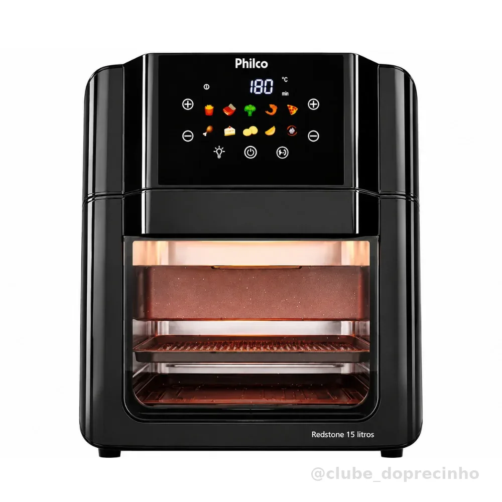 Air Fryer Fritadeira 15l 10 Funções 1900w Paf15c 220v Philco