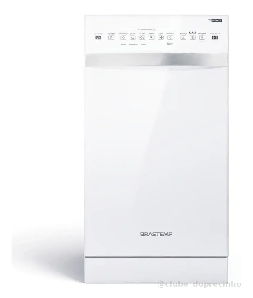 Lava-louças 10 Serviços Brastemp Branco Com Ciclo Pesado -