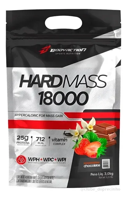 Hipercalórico Hard Mass 3kg - Bodyaction
