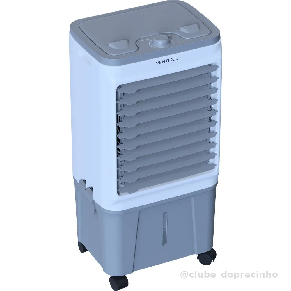 Climatizador de ar evaporativo 5 em 1 portátil 16L 20m² CLIN16 Ventisol