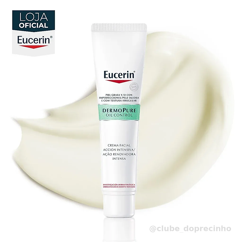EUCERIN Creme Facial Antiacne Ação Renovadora Intensa Dermo Pure 40ml