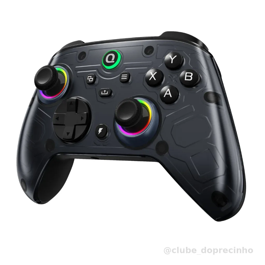QRD Ferrox M5 Controle Efeito Hall 2.4 Ghz Gamepad Para Xbox Series X/S/One/PC/Switch/Mobile