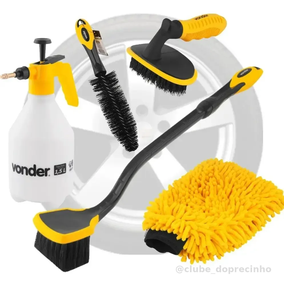 Kit Lavação Carro Caminhão Van Furgão Lavar Atutomotiva