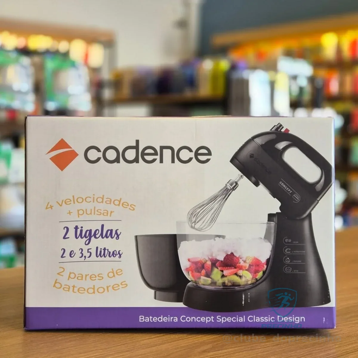 Batedeira Concept Special Bat279 Preto 110v Cadence Preto 127v 0 Hz