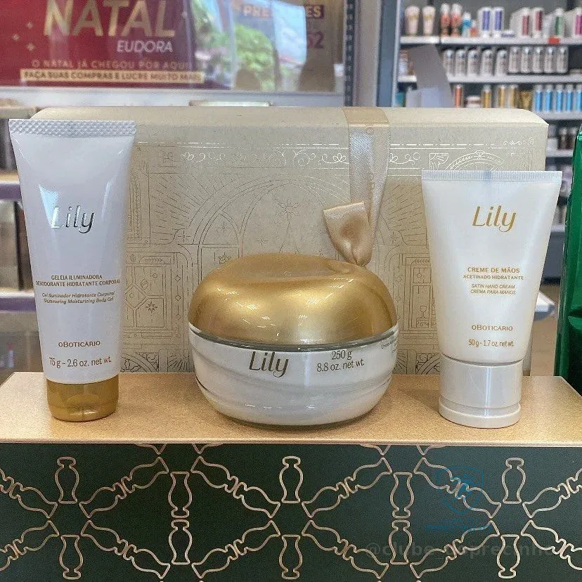 O Boticario Estojo Lily (3 Itens)