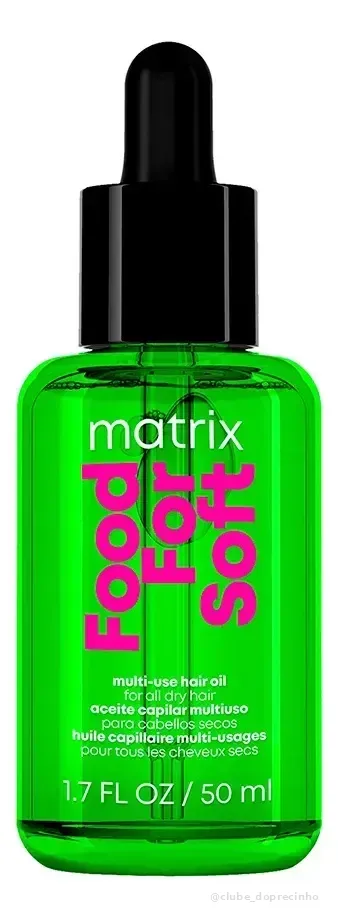 Óleo Hidratante Cabelo Seco Food For Soft 50 ml Matrix
