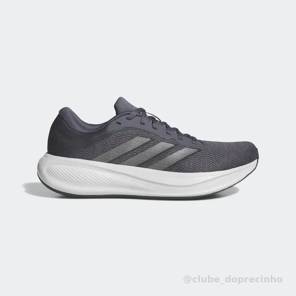 Tênis Masculino E Feminino Response Runner 2 adidas Cinza Lisa 41 Br