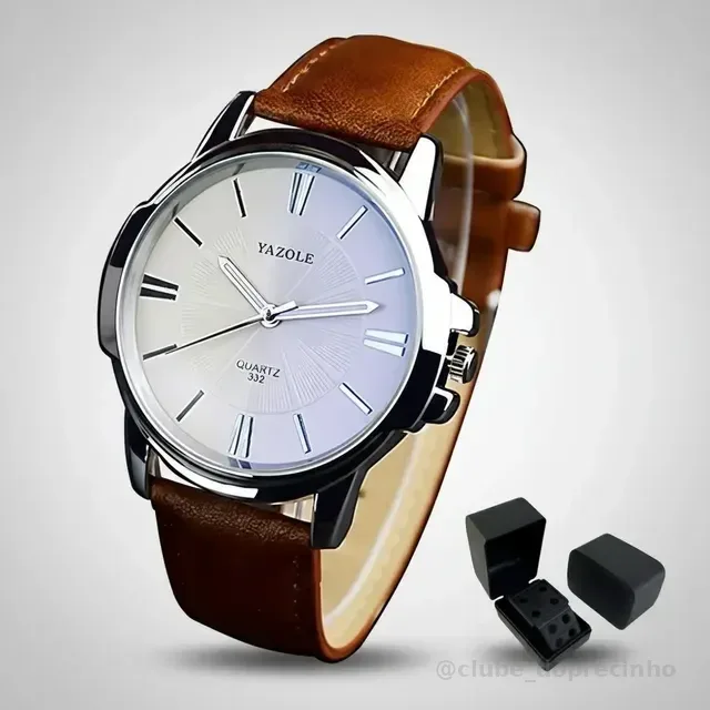 Relógio Masculino De Pulso Social Clássico Casual Original