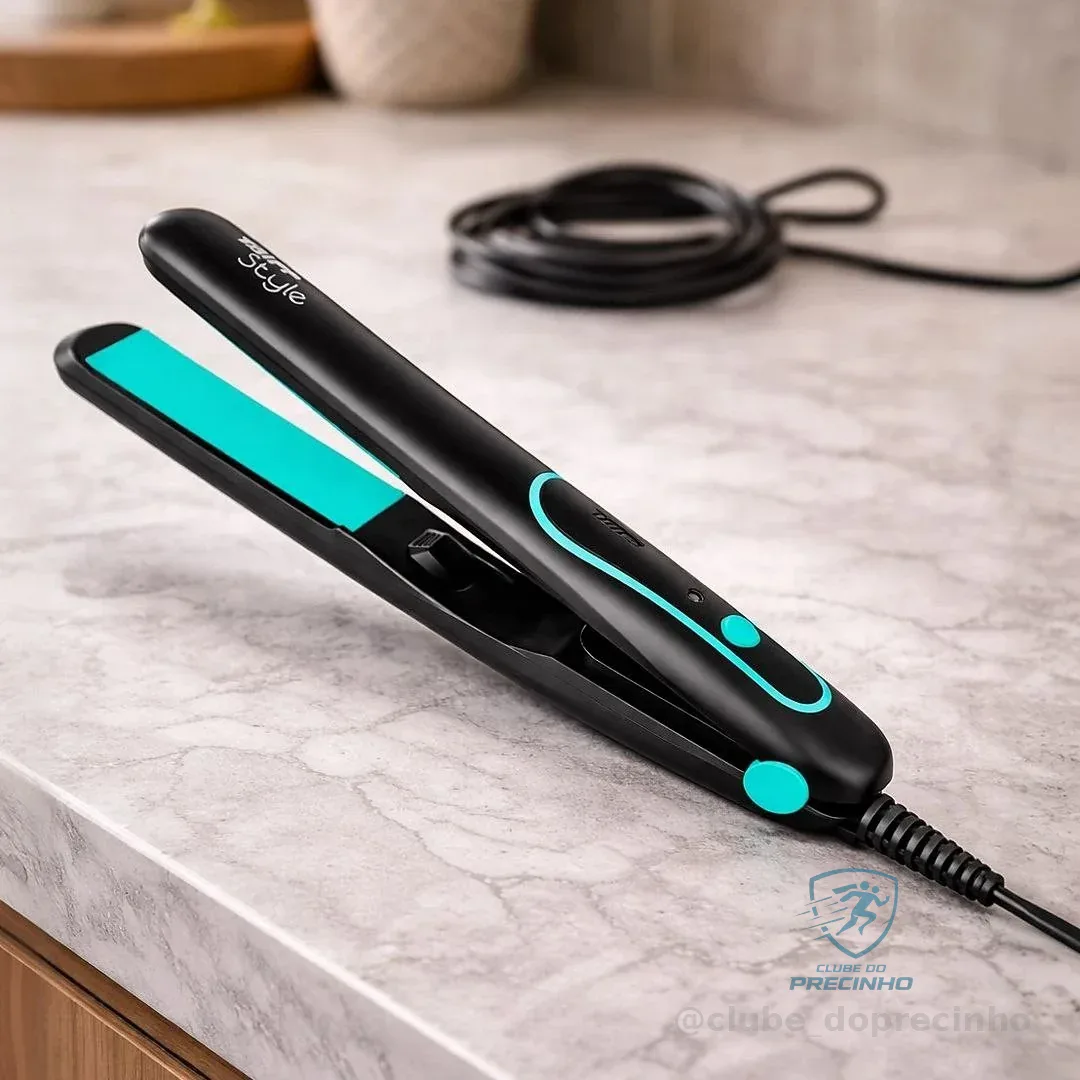 Chapinha De Cabelo Taiff Style Preta Preto 127/220v