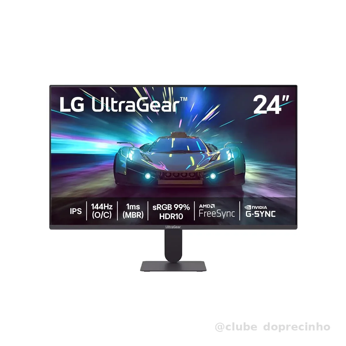 Monitor LG UltraGear™ 24G411A-B 24",FHD, 144Hz, 1ms (MBR), NVIDIA G-SYNC, AMD FreeSync, HDR10