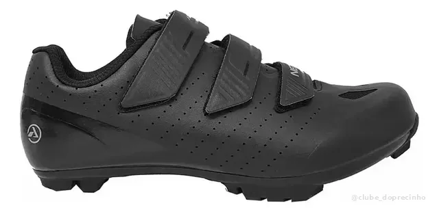 Sapatilha Ciclismo Mtb Absolute Nero 5 C/ 3 Velcros - 37, 40 e 42