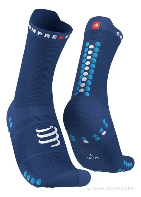 Meia De Compressão Cano Médio -  Run Hi V4.0 Compressport