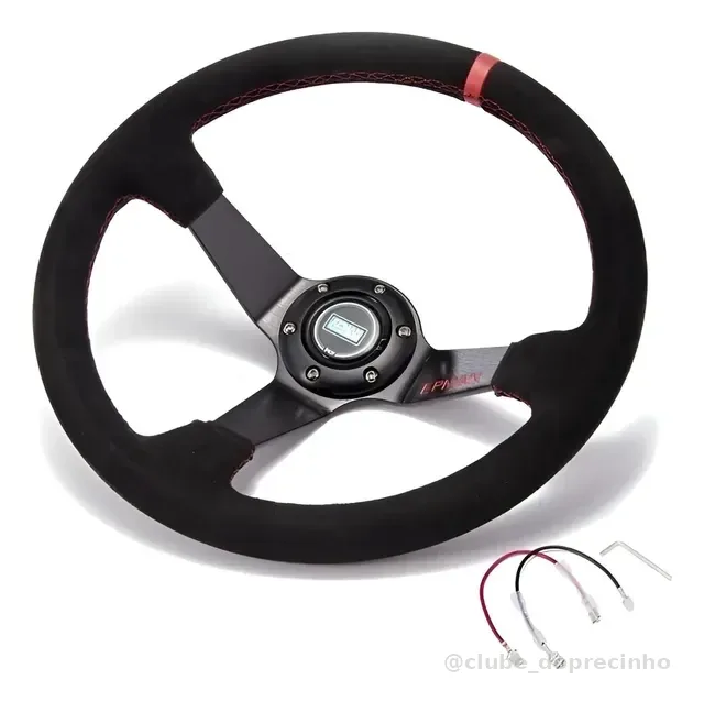 Volante Esportivo Epman Original Diâmetro 350mm X 3 Polegadas - Várias Cores