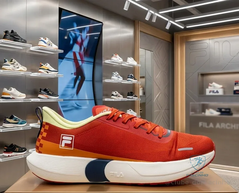 Tênis Fila Kr7 Pro Vermelo