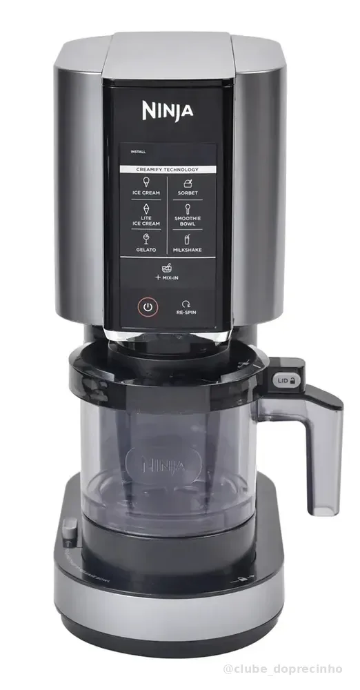 Sorveteira, Ninja, Creami, 7 Programas Auto-iQ, Tecnologia Creamify, 220 v