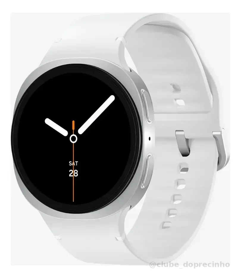 Samsung Galaxy Watch8 Smartwatch 44mm Bt, Galaxy Ai Branco Milanês Azul