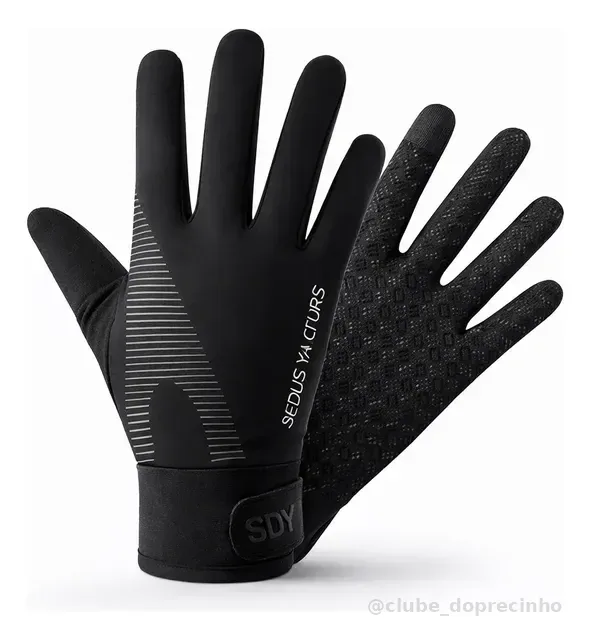 Luva Conforto Ciclismo Dedo Inteiro Bike Mtb Speed Promoção