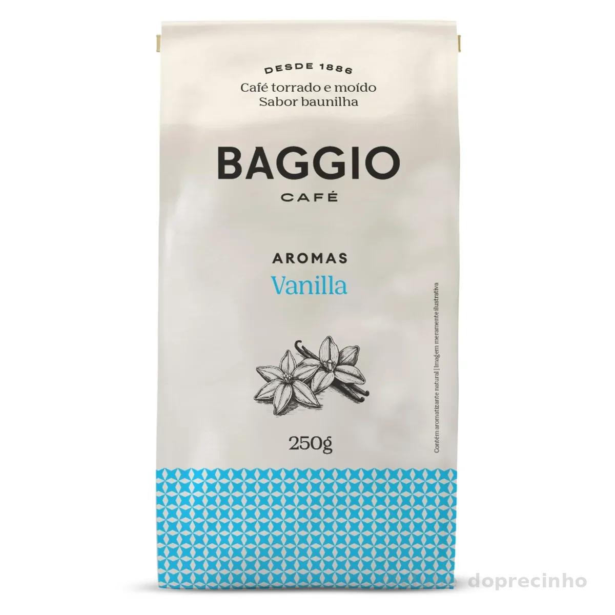 Baggio Café - Café Torrado Moído Aromas Vanilla 250g
