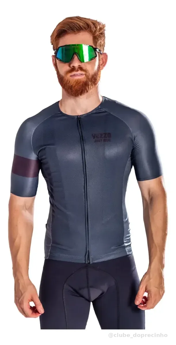 Camisa Bike Ciclismo Unissex Elite Mtb Vezzo Manga Curta
