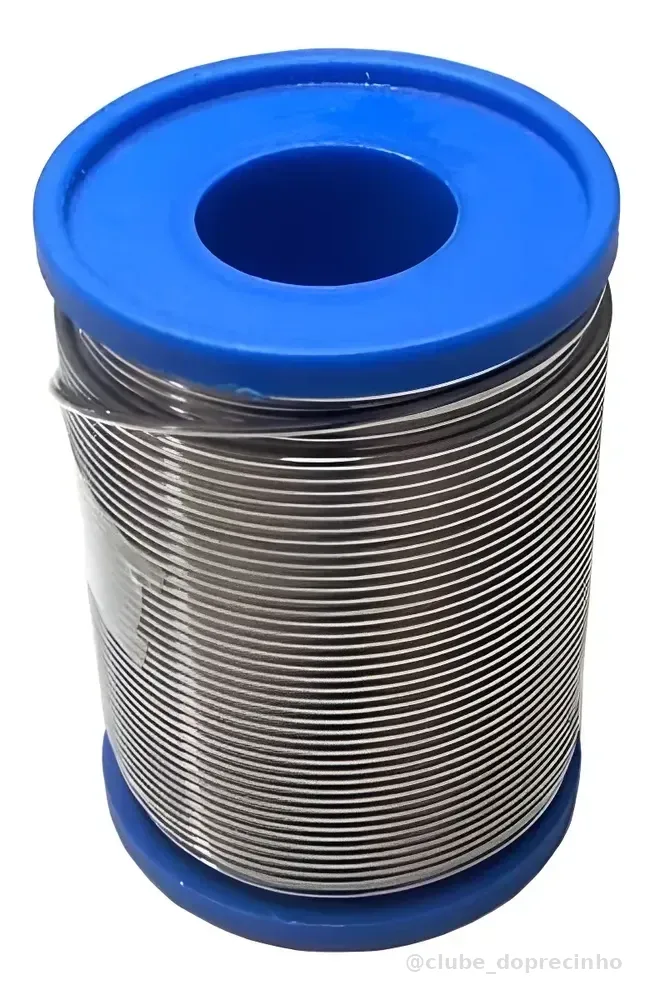 Fio De Solda Estanho 1.0mm Cobix 250g 60x40 Eletrônica Precisão